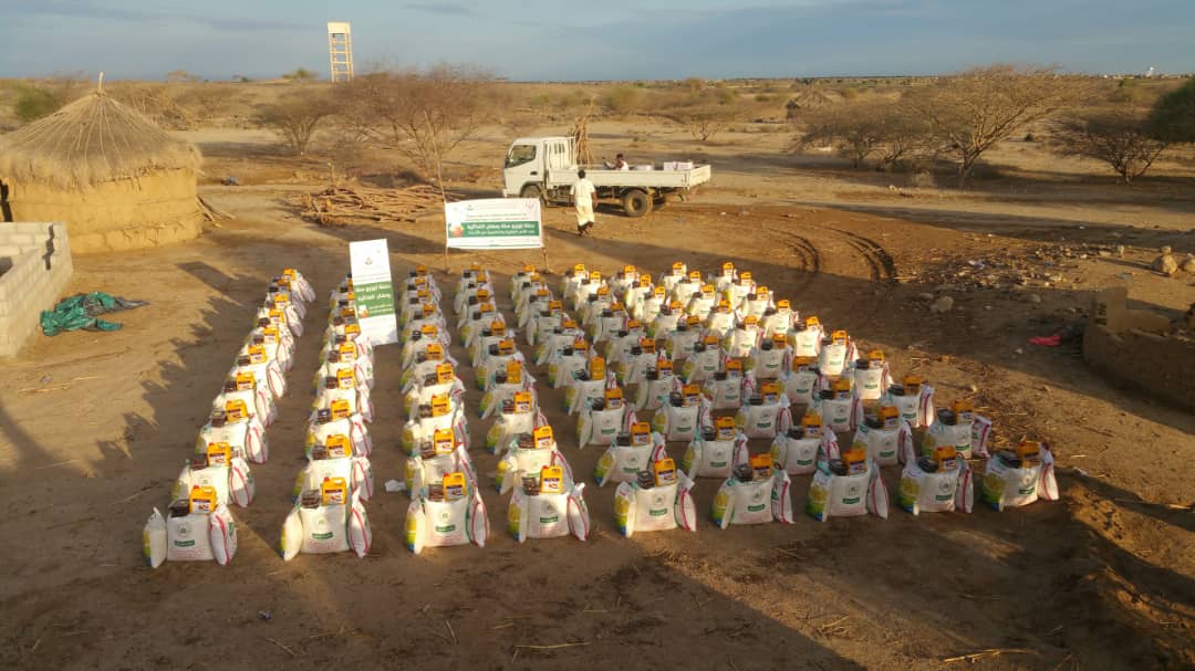Distribution of Food Baskets Project in Al-Jawf